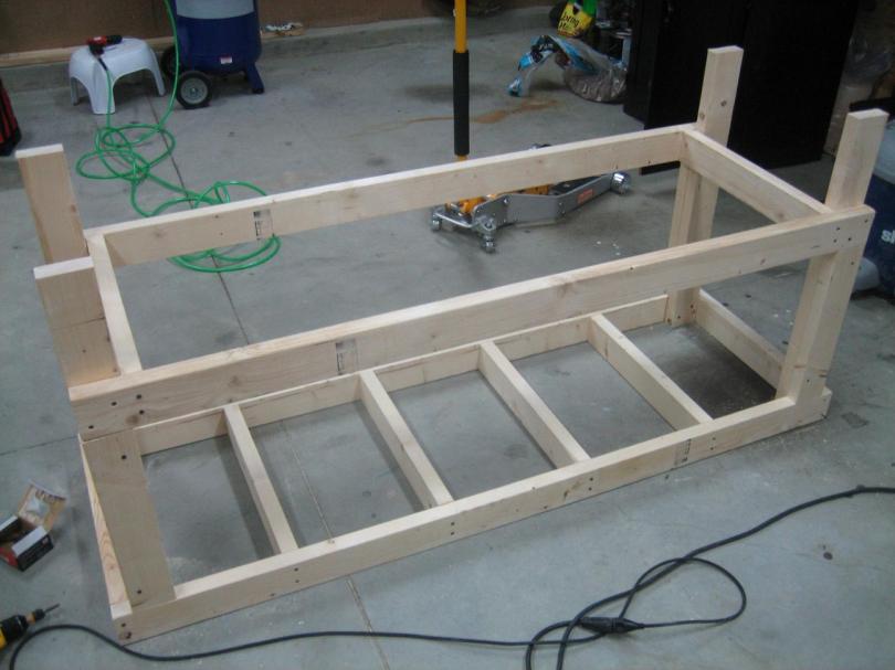 Build Garage Workbench Plans